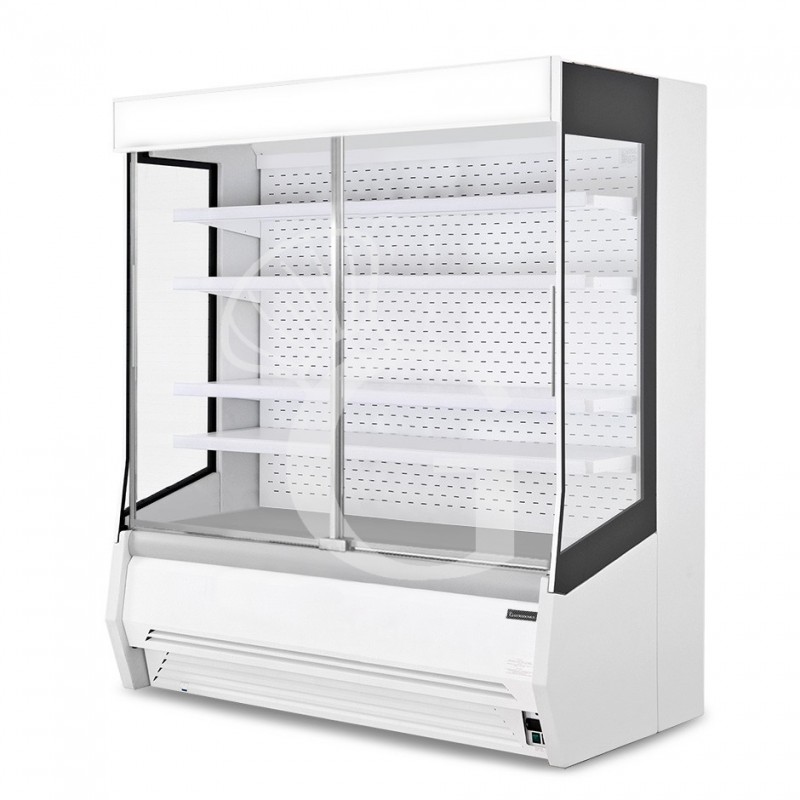 Vitrina Mural Refrigerada serie Mirco con puertas correderas Temperatura +1°/+10°C L 2560 mm