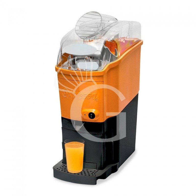 Exprimidor automático de cítricos profesional de plástico naranja monofásico 100 W