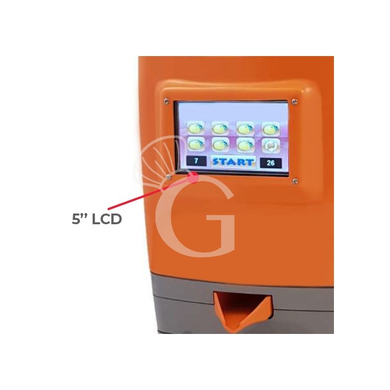 Exprimidor automático profesional de zumos con display LCD 200 W