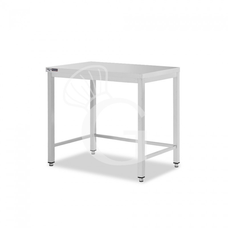 Mesa de acero inoxidable L 700 mm x P 600 mm x A 865 mm