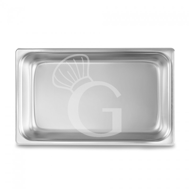 Cubeta de acero inoxidable GN 1/1 L 530 mm X P 325 mm X A 200 mm, 30 LT