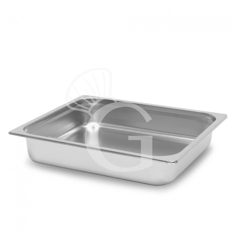 Cubeta de acero inoxidable GN2/3 L 353 mm X P 325 mm X A 40 mm 3,5 LT