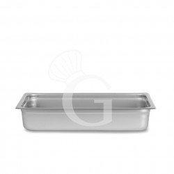 Cubeta de acero inoxidable GN2/3 L 353 mm X P 325 mm X A 40 mm 3,5 LT