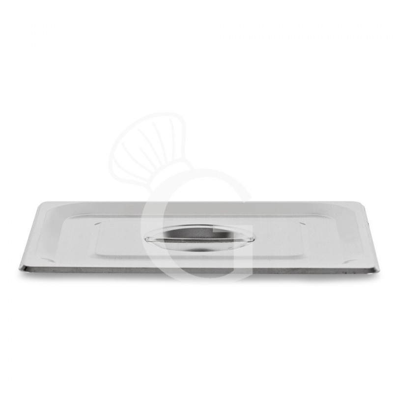 Tapa de acero inoxidable GN1/2 L 325 mm X P 265 mm
