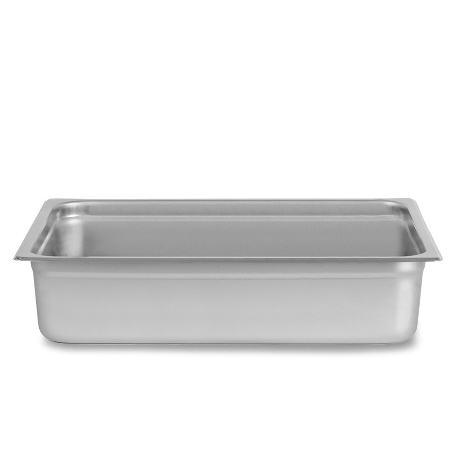 Cubeta de acero inoxidable GN2/1 L 650 mm x P 530 mm x A 150 mm, 44,9 LT