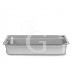 Cubeta de acero inoxidable GN2/1 L 650 mm x P 530 mm x A 65 mm, 18,9 LT