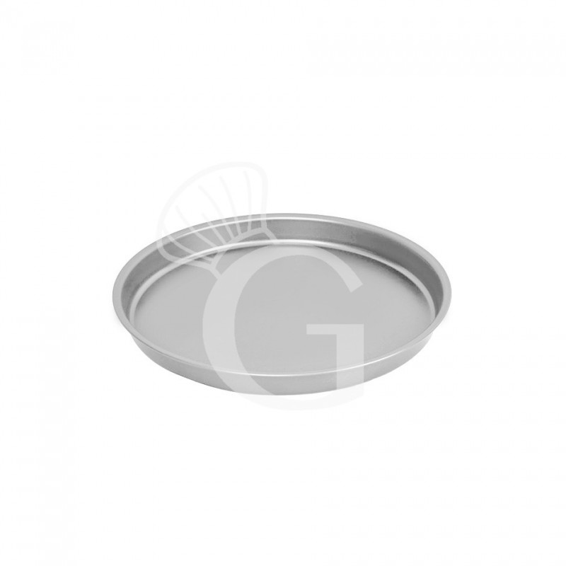 Molde redondo de aluminio para pizza, diámetro 300 mm X A 30 mm