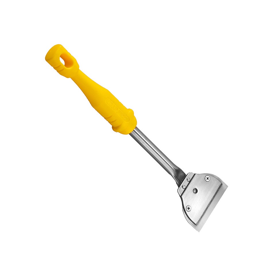 Raspador para parrillas y planchas de acero inoxidable de 90 mm y 350 mm de altura