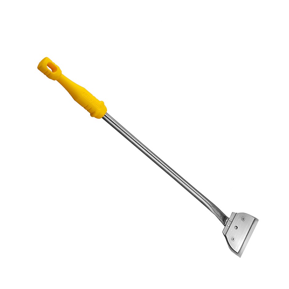 Raspador para parrillas y planchas de acero inoxidable de 110 mm y 600 mm de altura