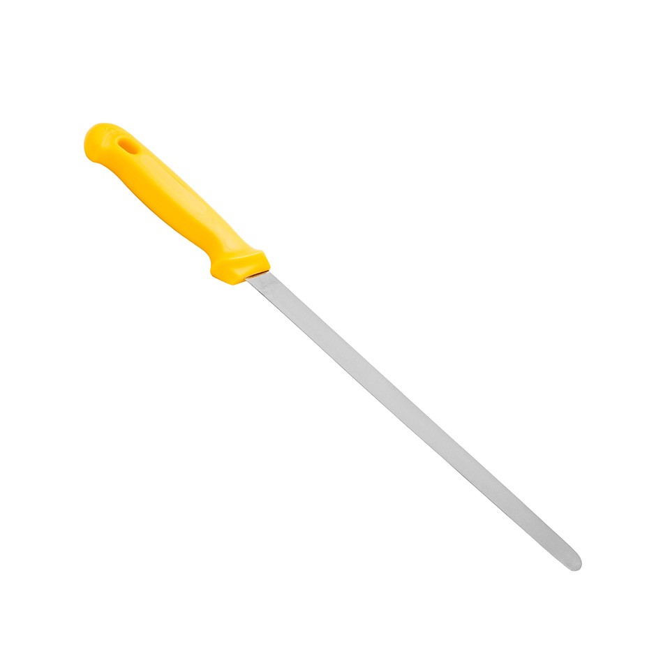 Coltello per prosciutto crudo professionale in inox con lama di lunghezza 28 cm