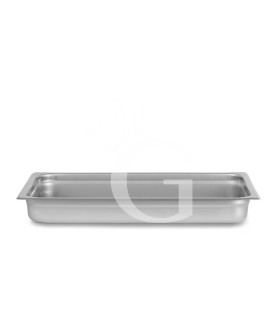 Cubeta de acero inoxidable GN 1/1 L 530 mm x P 325 mm x H 20 mm