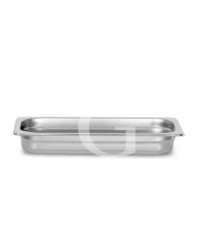 Cubeta de acero inoxidable GN1/3 L 325 mm X P 175 mm X A 20 mm, 0,7 LT