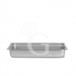 Cubeta de acero inoxidable GN2/3 L 353 mm X P 325 mm X A 20 mm 1,8 LT