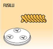 Troquel de aleación de latón y bronce en formato "fusilli"