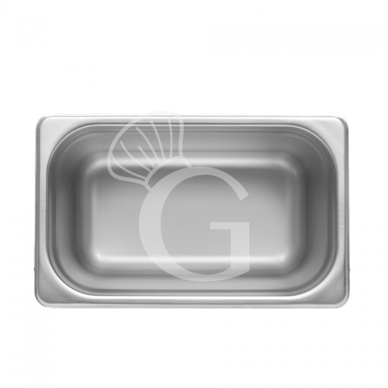 Cubeta de acero inoxidable GN1/4 L 265 mm X P 162 mm X A 100 mm