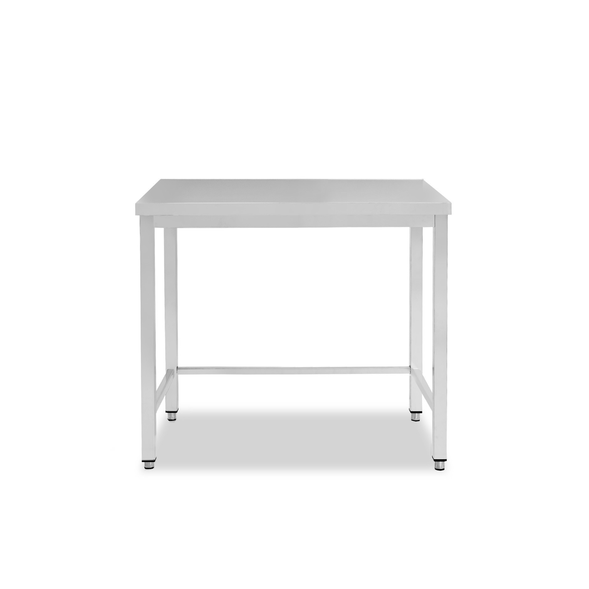 Mesa de acero inoxidable L 600 mm x P 600 mm x A 850 mm