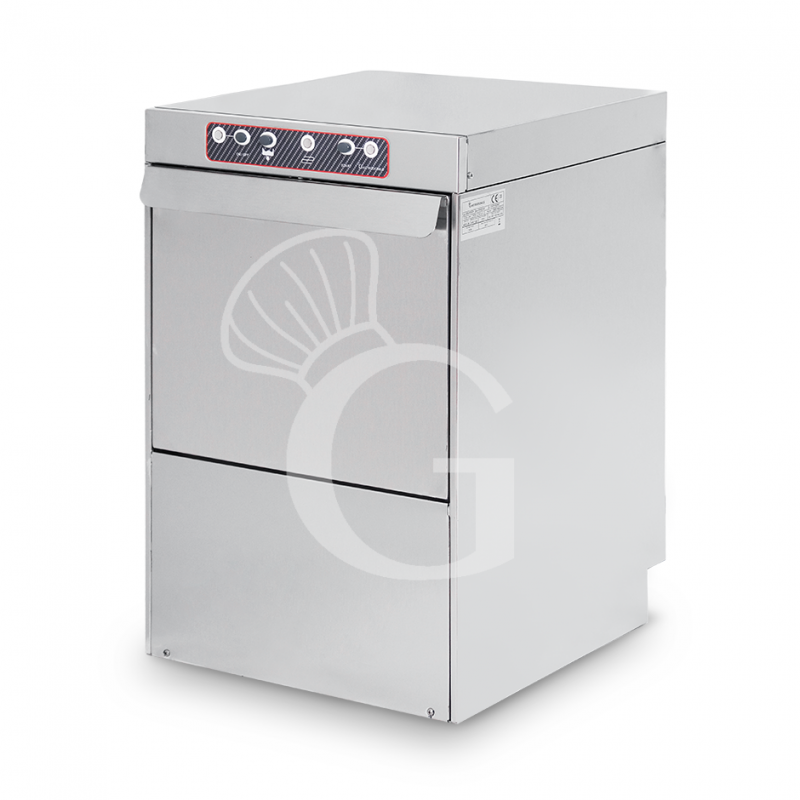 Lavavasos electromecánico con cesta de Ø400mm, altura de 265 mm