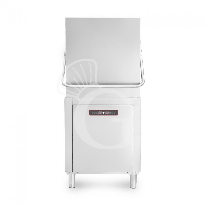 Lavavajillas de cúpula electrónico con cesta 500x500mm, altura 430 mm