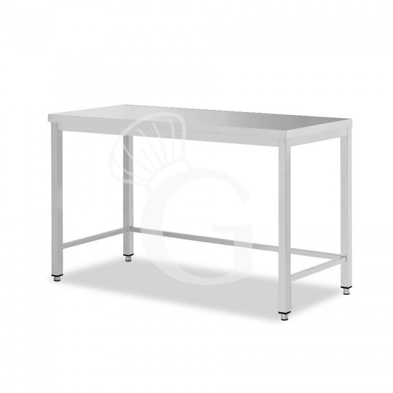 Mesa de acero inoxidable L 1500 mm x P 700 mm x A 850 mm