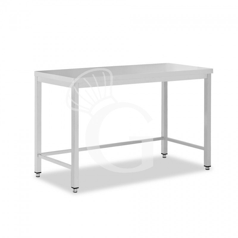 Mesa de acero inoxidable L 1500 mm x P 700 mm x A 850 mm
