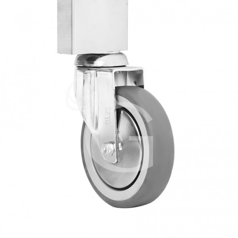 Detalle rueda soporte