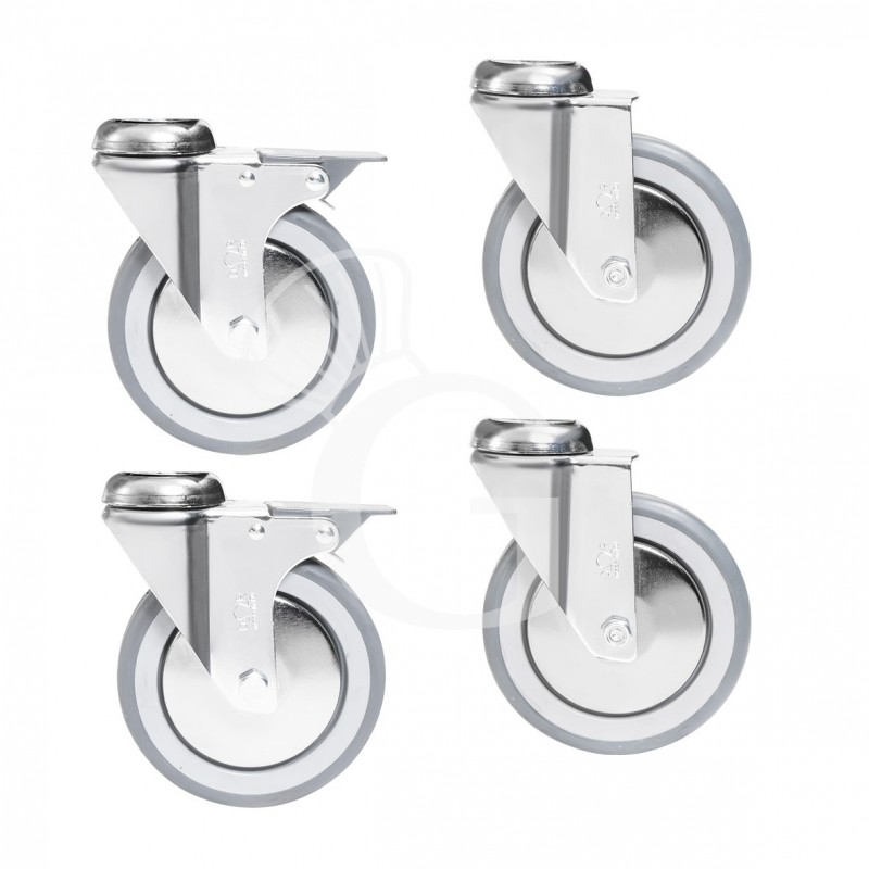 Ruedas dos con freno