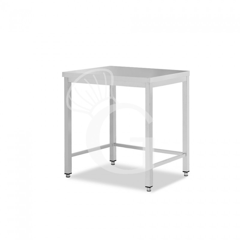 Mesa de acero inoxidable L 500 mm x P 600 mm x A 850 mm