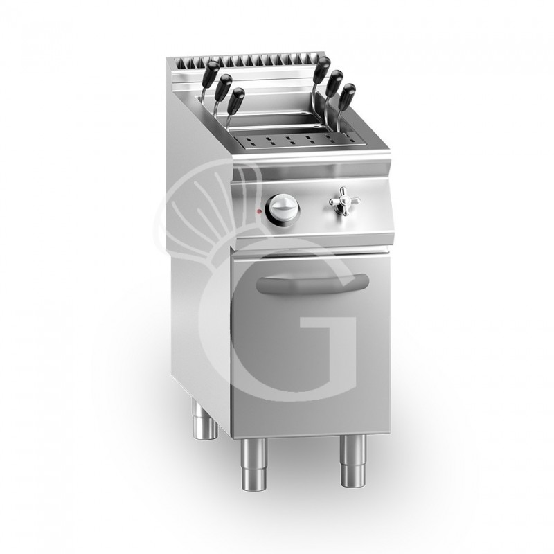 Cocedor de pasta eléctrico profesional 1 cuba - 40 LT - L 400 mm x P 900 mm x A 870 mm