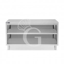 Mesa contrabarra de acero...