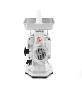 Picadora de carne monofásica con unidad de picado de acero de 300 kg/h - L 220 mm x P 500 mm x H 400 mm