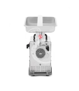 Picadora de carne monofásica con unidad de picado de acero de 220 kg/h - L 260 mm x P 520 mm x H 445 mm