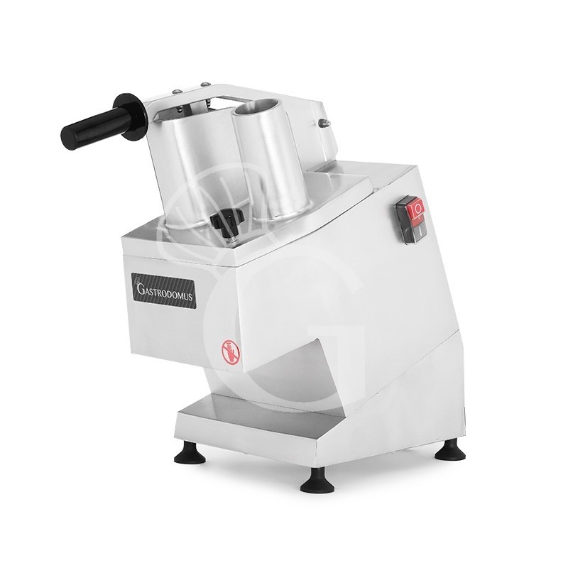 Cortadora de verduras eléctrica monofásica con kit de 5 discos - potencia 550 W- velocidad 270 rpm