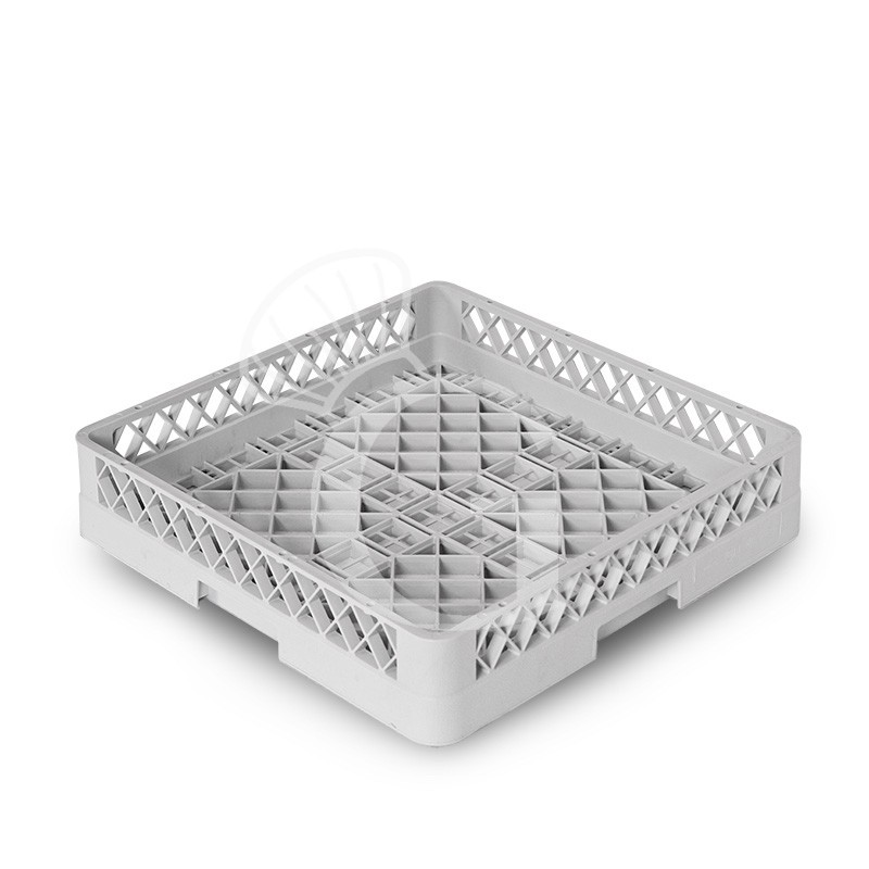 Cesto de base vacío universal 490 mm x 490 mm x 80 mm gris