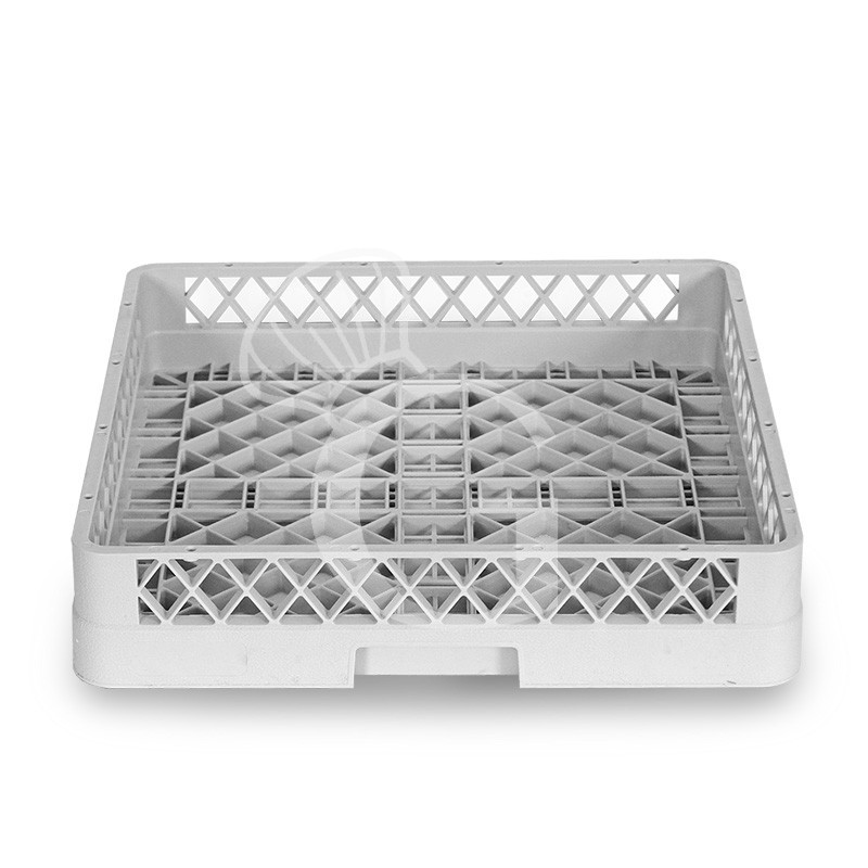 Cesto de base vacío universal 490 mm x 490 mm x 80 mm gris