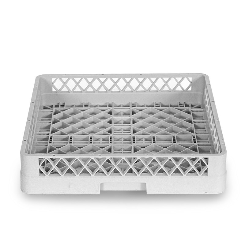 Cesto de base vacío universal 490 mm x 490 mm x 80 mm gris