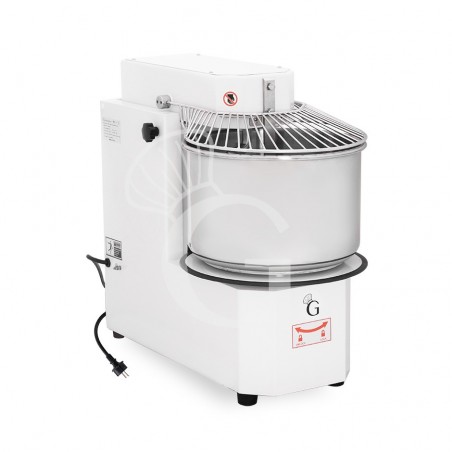 Amasadora de espiral con cuba extraíble, capacidad 30 LT, tensión monofásica con 1 velocidad Amasadora de espiral con cuba extraíble, capacidad 30 LT, tensión monofásica con 1 velocidad