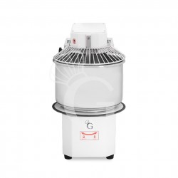 Amasadora de espiral con cuba extraíble, capacidad 30 LT, tensión monofásica con 1 velocidad