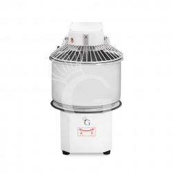 Amasadora de espiral con cuba extraíble, capacidad 40 LT, tensión monofásica con 1 velocidad