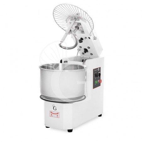 Amasadora de espiral con cuba extraíble, capacidad 50 LT, tensión monofásica con 1 velocidad Amasadora de espiral con cuba extraíble, capacidad 50 LT, tensión monofásica con 1 velocidad