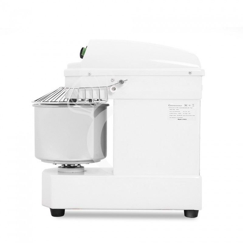 Amasadora con cabezal y cuba fijos, capacidad 10 Lt, tensión monofásica con 1 velocidad