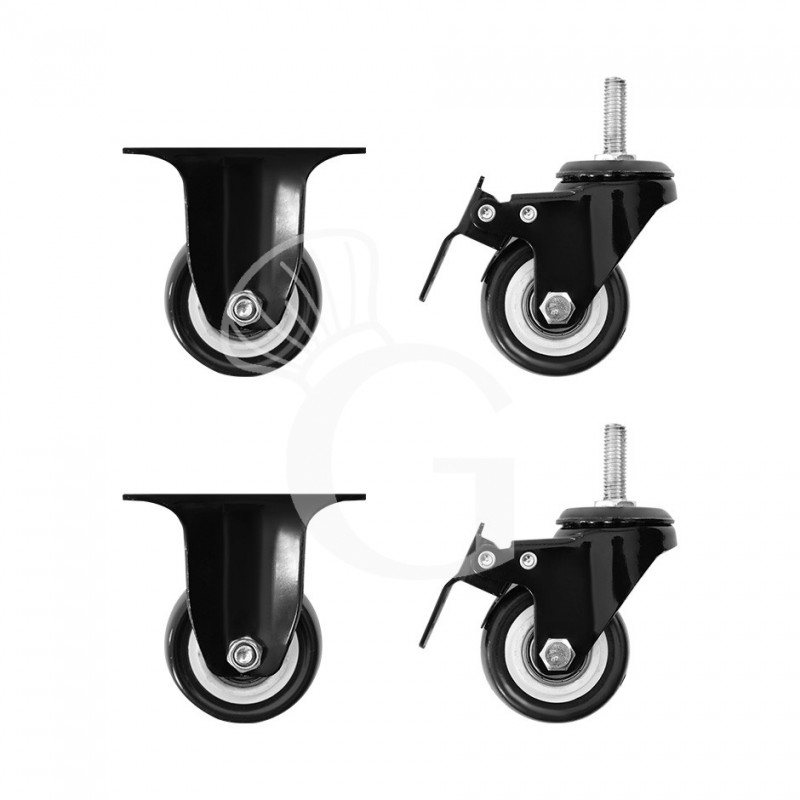 Kit de 4 ruedas para amasadora