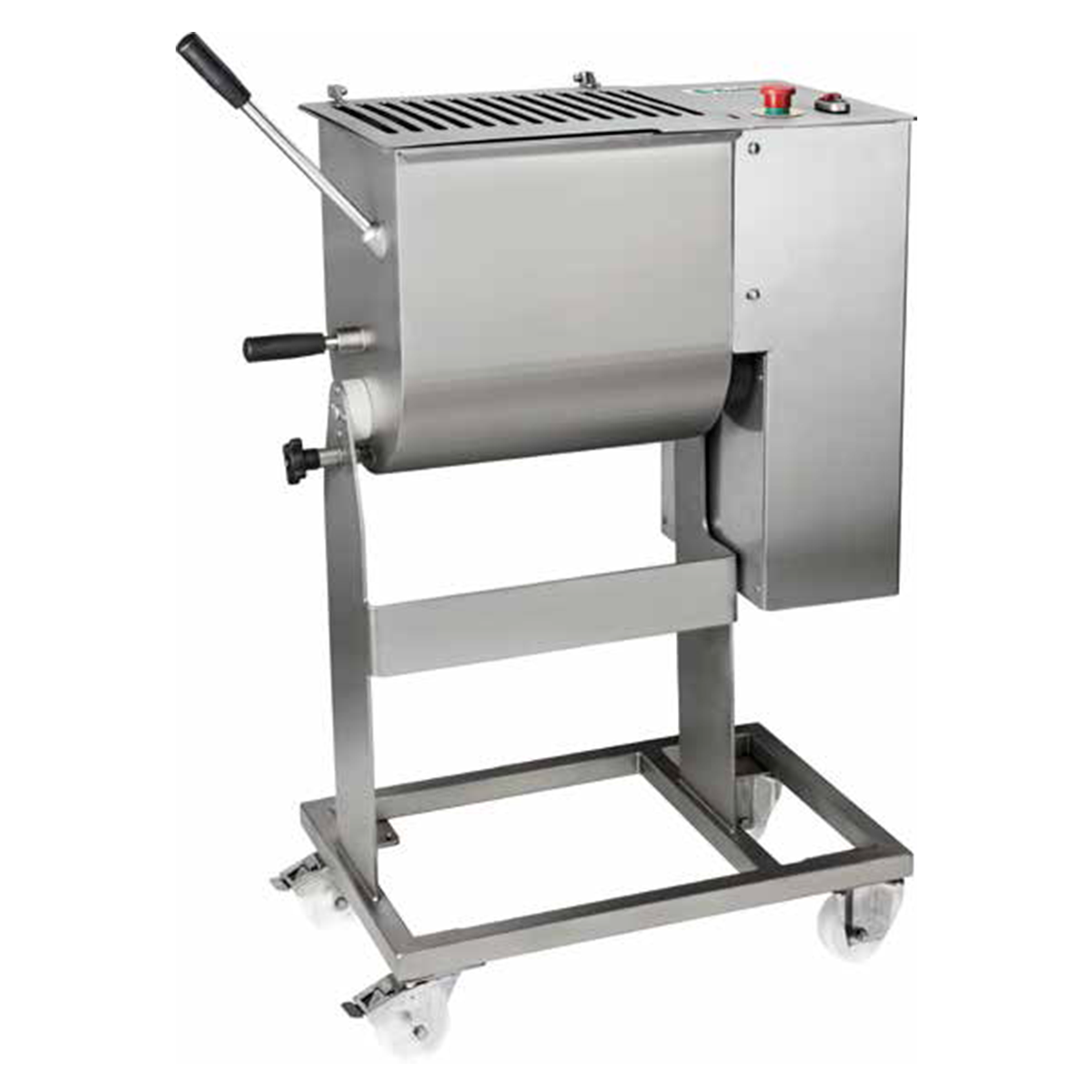 Amasadora para carne trifásica de una sola pala con una capacidad máxima de 30 kg