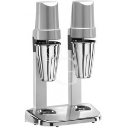 Batidora de helados 2 vasos de acero inoxidable 0,5 LT + 0,5 LT 120 W + 120 W L 300 mm x P 195 mm x A 485 mm