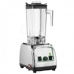 Licuadora estructura de plástico cromado 1 vaso de lexan 2 LT 1500 W L 190 mm x P 220 mm x A 490 mm