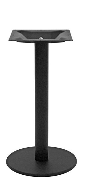 Base de acero inoxidable pintado, altura 720 mm