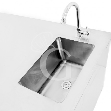 Detalle del fregadero Detalle del fregadero