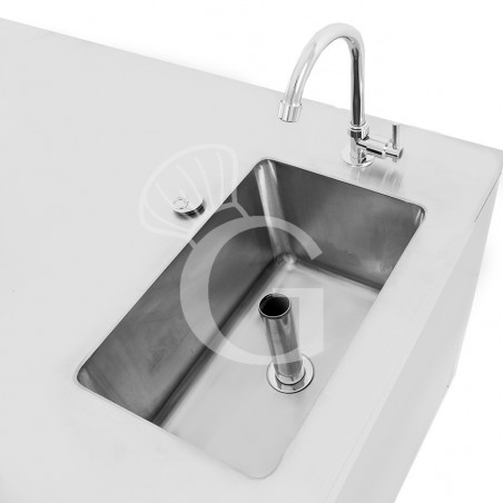 Detalle del fregadero Detalle del fregadero