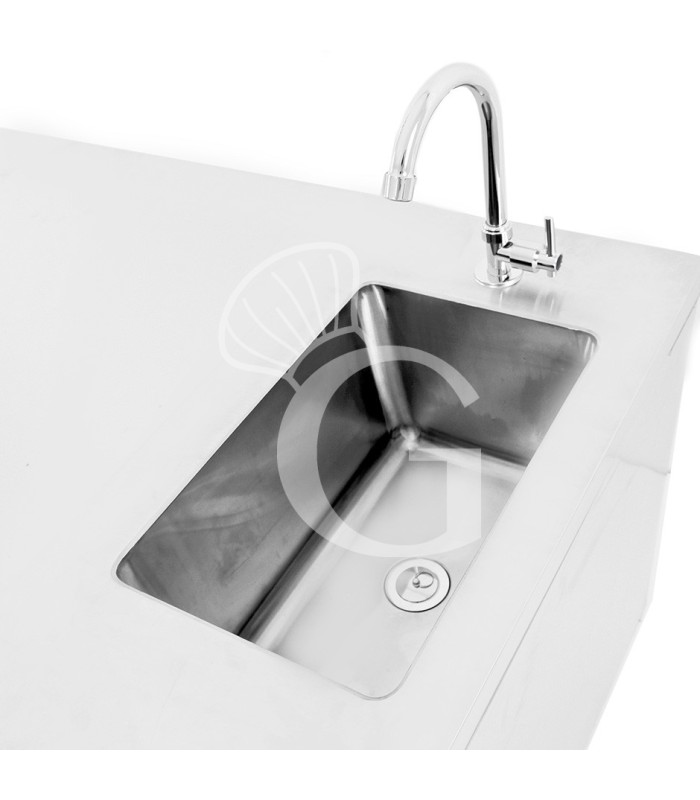 Detalle del fregadero