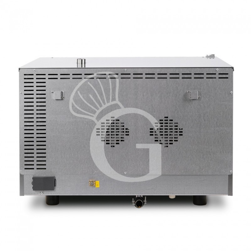 Detalle de la parte trasera del horno