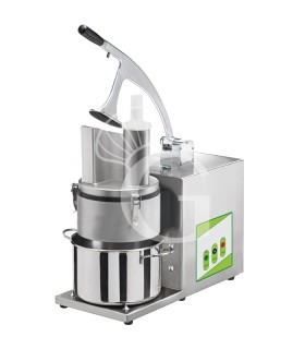 Cortador de verduras eléctrico monofásico con 5 discos - potencia 370 W - velocidad 310 rpm